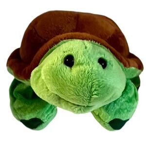 GANZ Webkins Turtle Tortoise Green Plush Stuffed Animal No Code